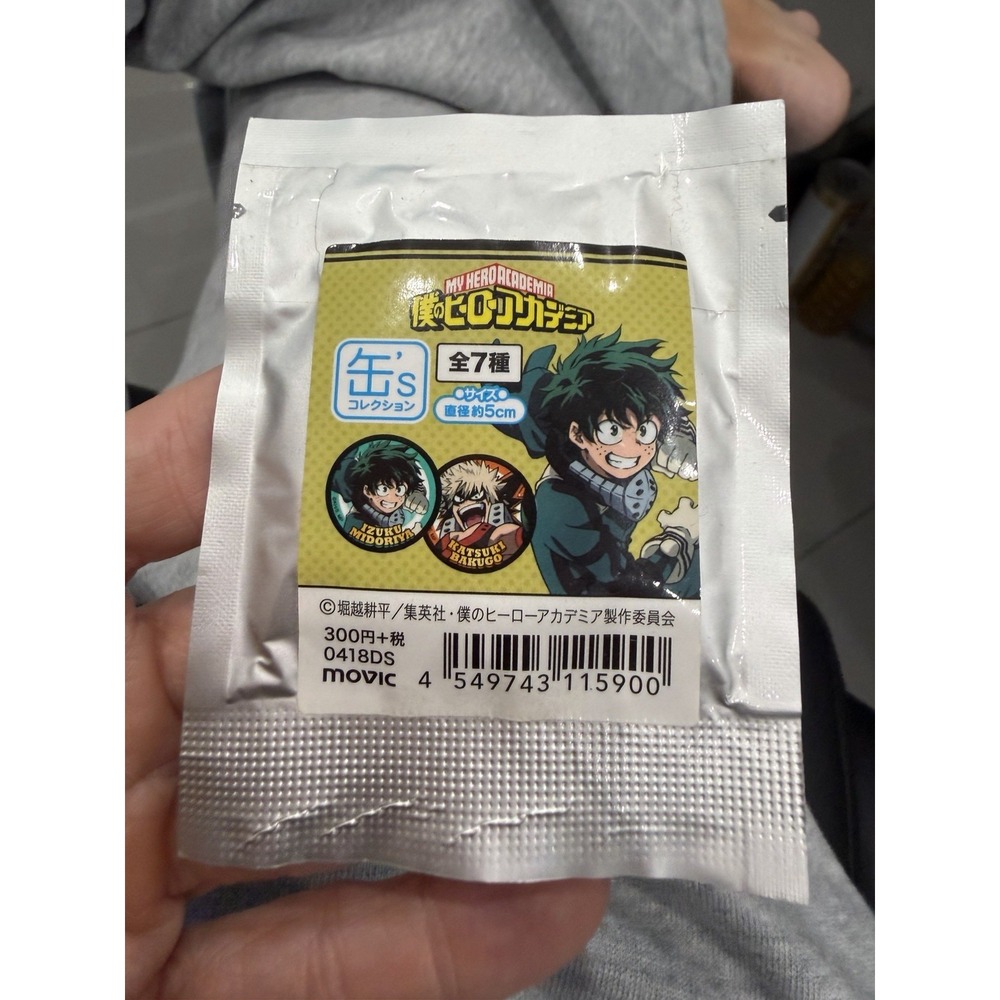 My Hero Academia Character Portrait Pin- Izuku Midoriya In Sealed package